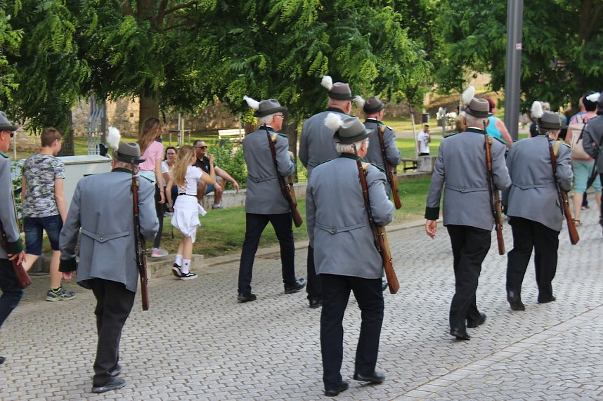 Er&ouml;ffnung des 210. Brunnenfestes in Bad Langensalza 