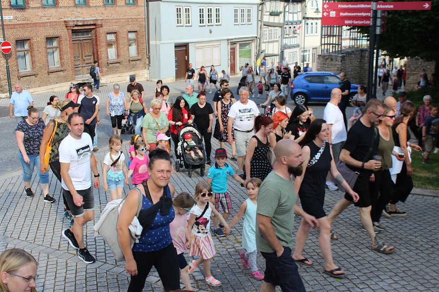 Er&ouml;ffnung des 210. Brunnenfestes in Bad Langensalza 