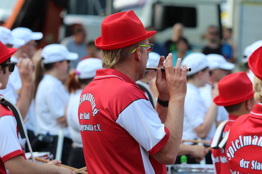 Er&ouml;ffnung des 210. Brunnenfestes in Bad Langensalza 