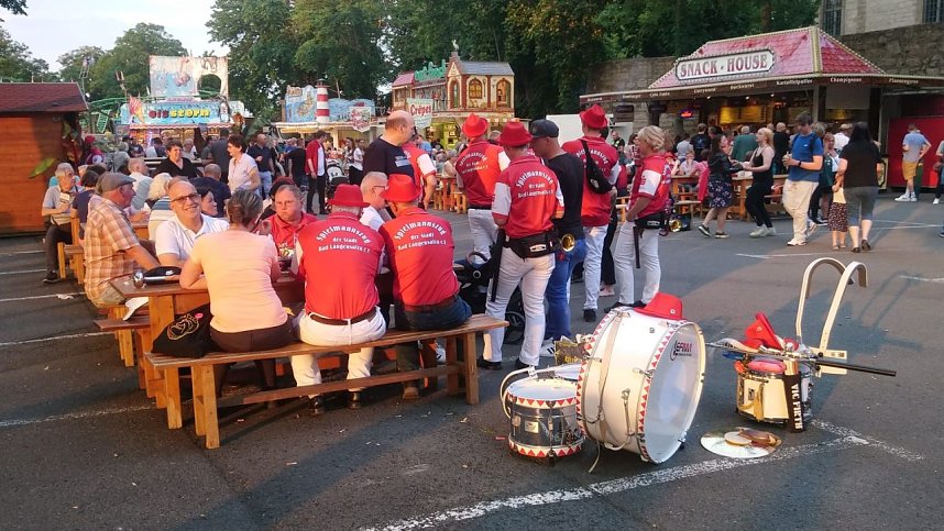 Schlagershow auf dem Jahnplatz am Freitagabend