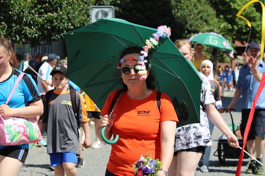 Feierliche Stimmung beim 210. Brunnenfest in Bad Langensalza