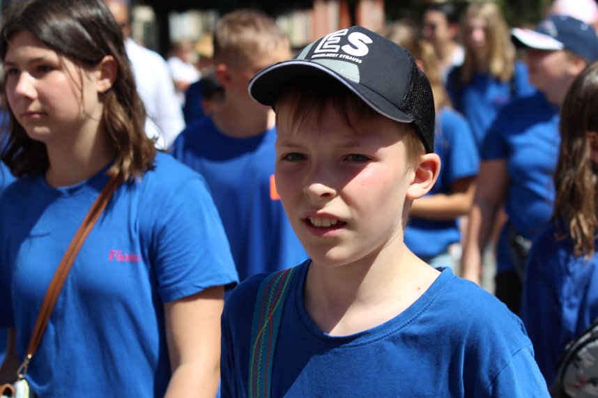 Feierliche Stimmung beim 210. Brunnenfest in Bad Langensalza