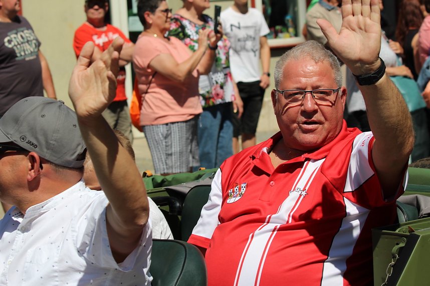 Feierliche Stimmung beim 210. Brunnenfest in Bad Langensalza