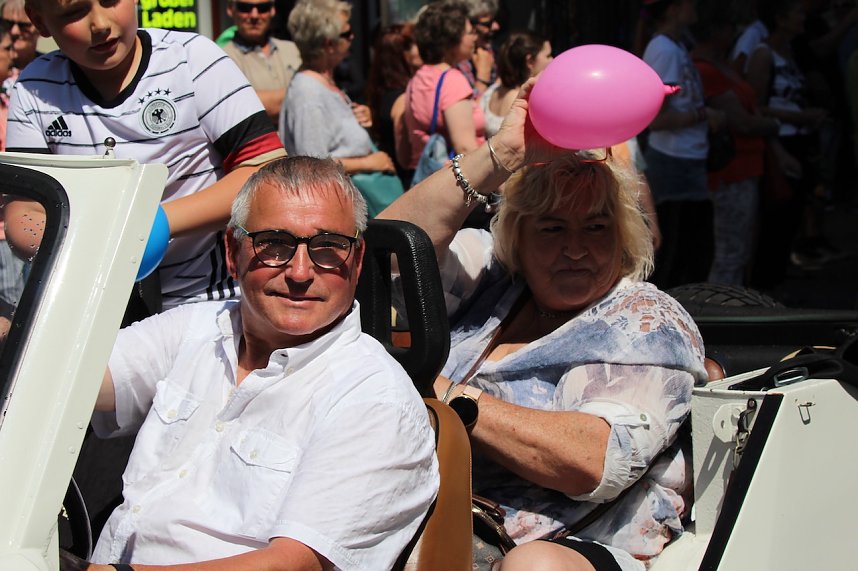 Feierliche Stimmung beim 210. Brunnenfest in Bad Langensalza