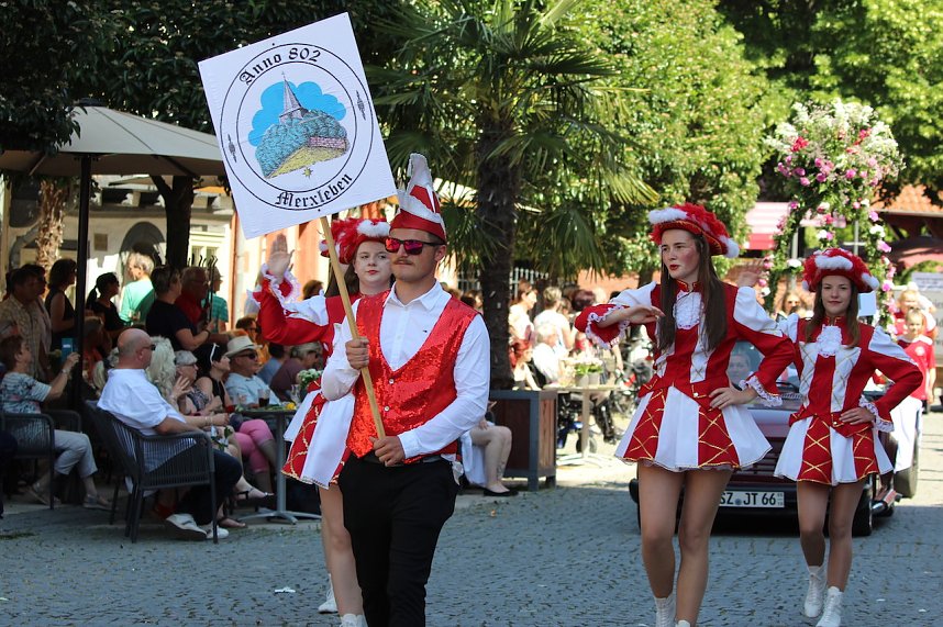 Feierliche Stimmung beim 210. Brunnenfest in Bad Langensalza