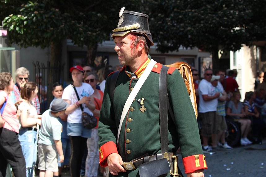 Feierliche Stimmung beim 210. Brunnenfest in Bad Langensalza