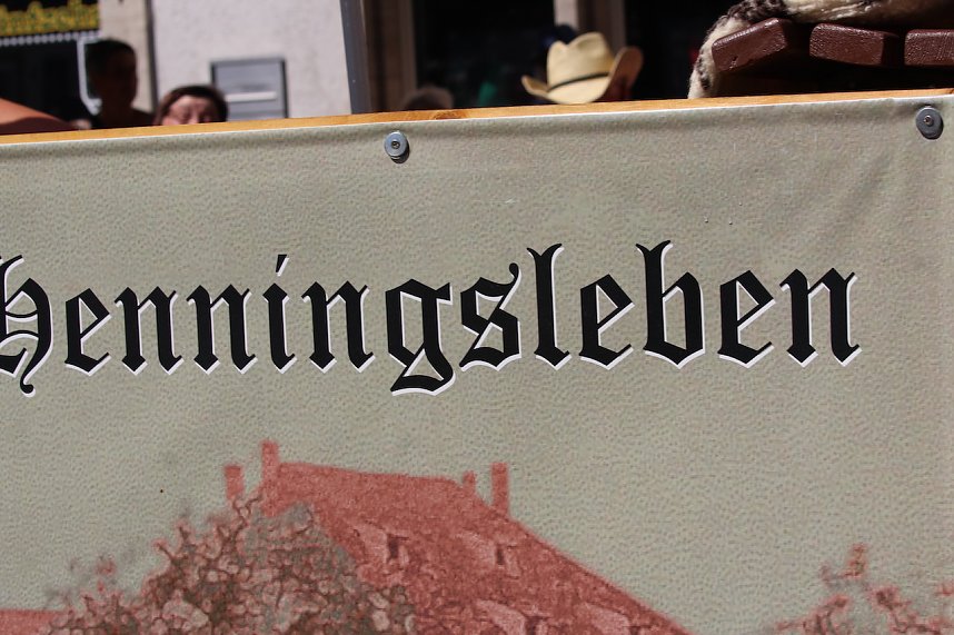 Feierliche Stimmung beim 210. Brunnenfest in Bad Langensalza