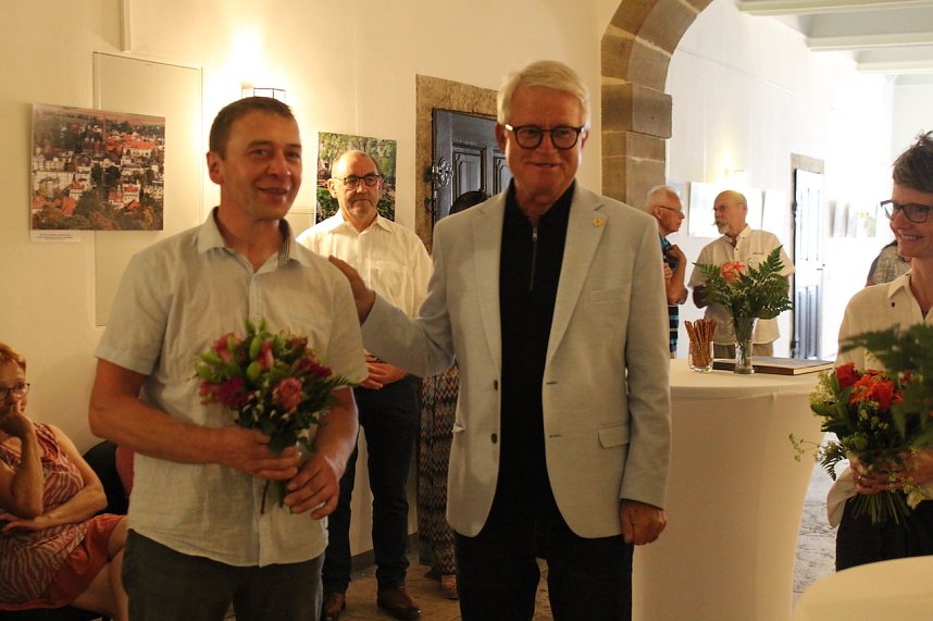Vernissage zu "Impressionen aus den Partnerst&auml;dten"