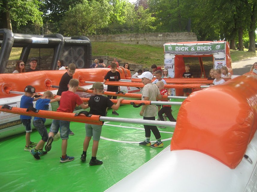 Bewegungsreicher Kinderaktivtag zum Brunnenfest