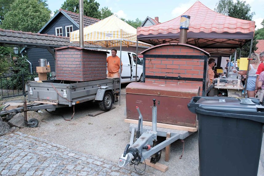 Peter Blei auf dem 31. Kunstmarkt in Friedrichsrode