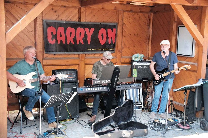 Peter Blei auf dem 31. Kunstmarkt in Friedrichsrode