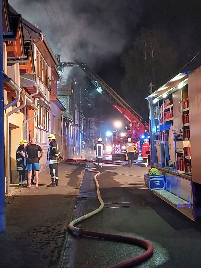 Brand in Oberdorla
