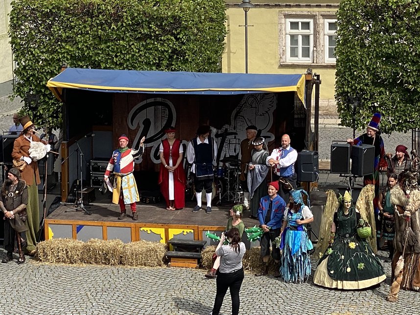 Er&ouml;ffnung des 29. Mittelalterstadtfestes in Bad Langensalza