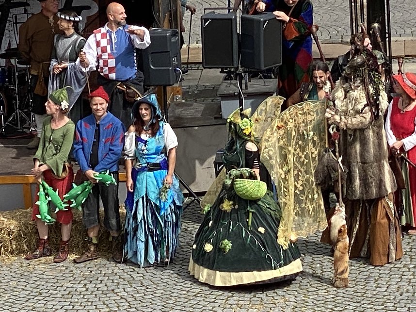 Er&ouml;ffnung des 29. Mittelalterstadtfestes in Bad Langensalza