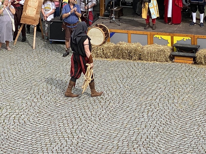 Er&ouml;ffnung des 29. Mittelalterstadtfestes in Bad Langensalza
