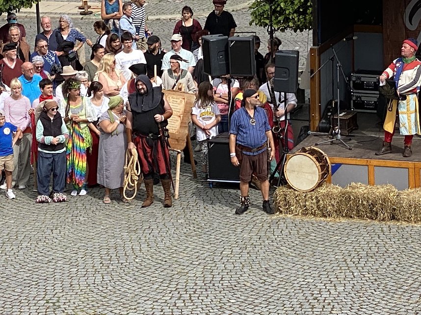 Er&ouml;ffnung des 29. Mittelalterstadtfestes in Bad Langensalza