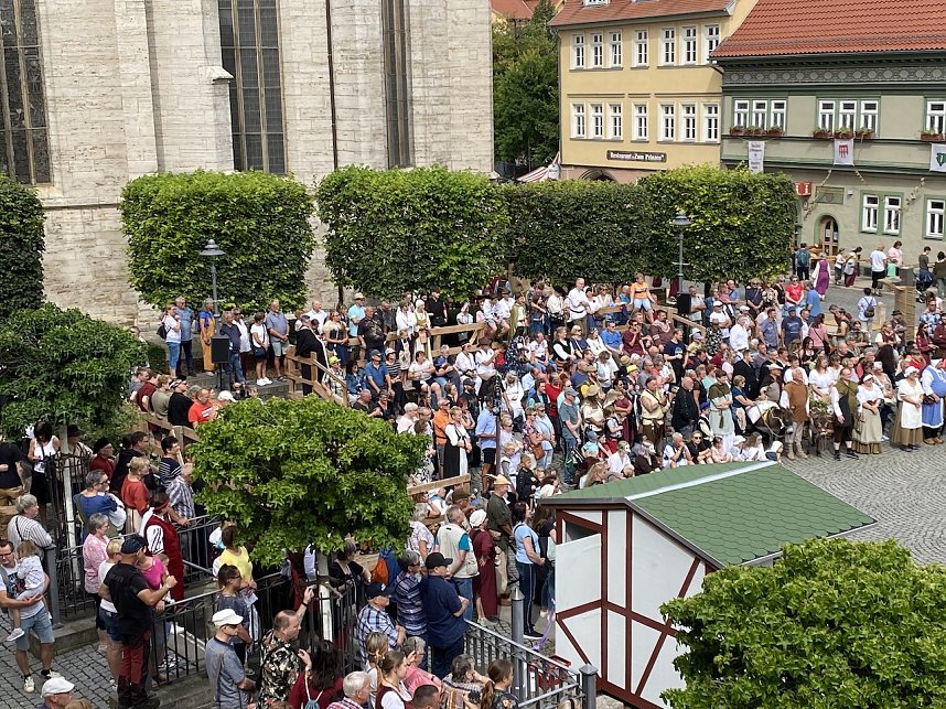 Er&ouml;ffnung des 29. Mittelalterstadtfestes in Bad Langensalza