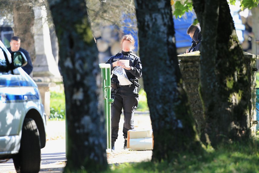 Polizeieinsatz am Hufhaus