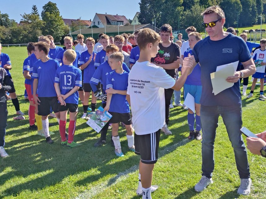 Kreisfinale Jugend trainiert f&uuml;r Olympia im Fu&szlig;ball