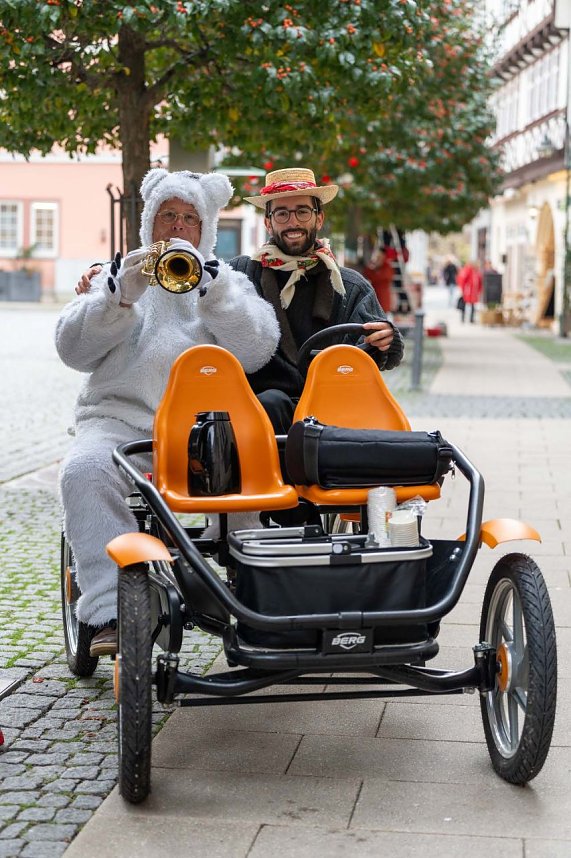 "Verflixt & Zugebommelt!" in der Bad Langensalzaer Innenstadt