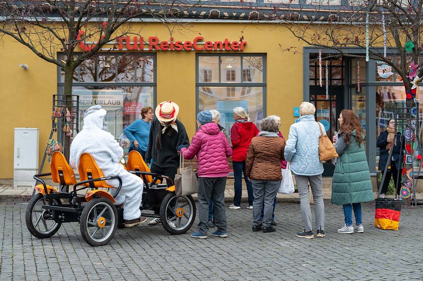 "Verflixt & Zugebommelt!" in der Bad Langensalzaer Innenstadt