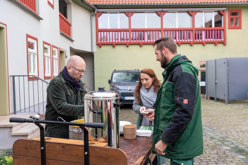 "Verflixt & Zugebommelt!" in der Bad Langensalzaer Innenstadt