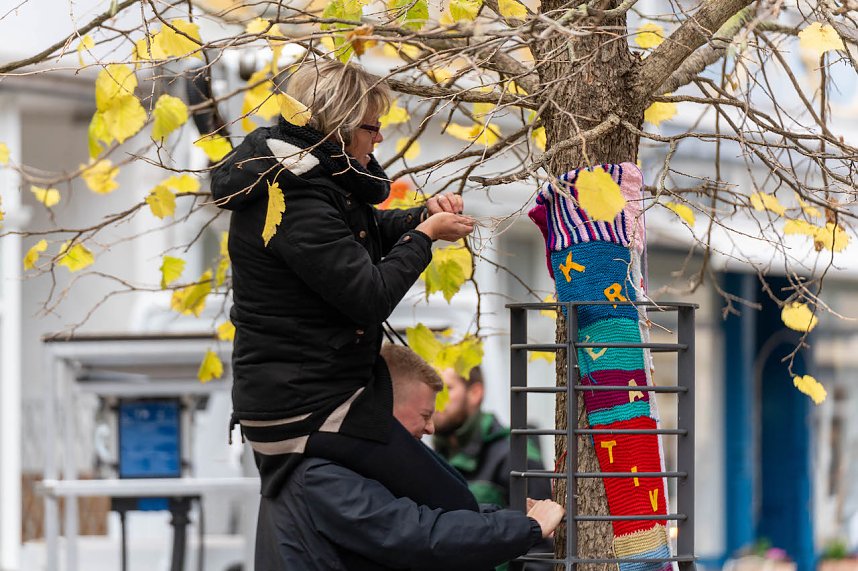 "Verflixt & Zugebommelt!" in der Bad Langensalzaer Innenstadt
