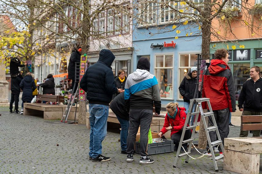 "Verflixt & Zugebommelt!" in der Bad Langensalzaer Innenstadt