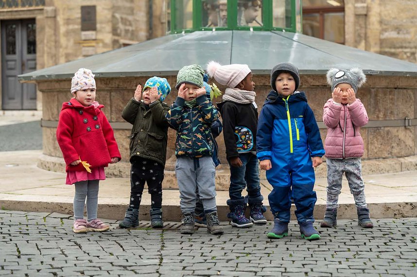 "Verflixt & Zugebommelt!" in der Bad Langensalzaer Innenstadt