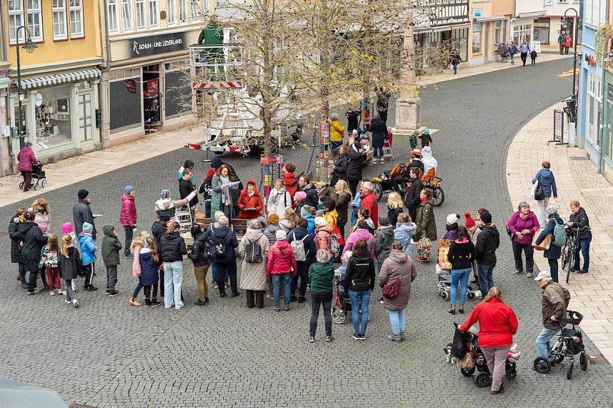 "Verflixt & Zugebommelt!" in der Bad Langensalzaer Innenstadt