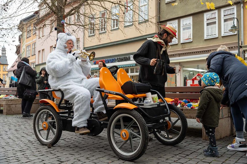 "Verflixt & Zugebommelt!" in der Bad Langensalzaer Innenstadt