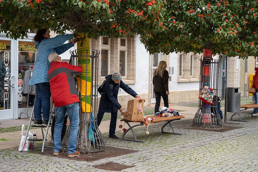 "Verflixt & Zugebommelt!" in der Bad Langensalzaer Innenstadt