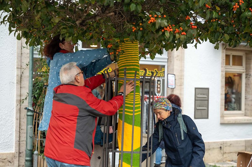 "Verflixt & Zugebommelt!" in der Bad Langensalzaer Innenstadt