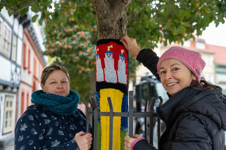 "Verflixt & Zugebommelt!" in der Bad Langensalzaer Innenstadt