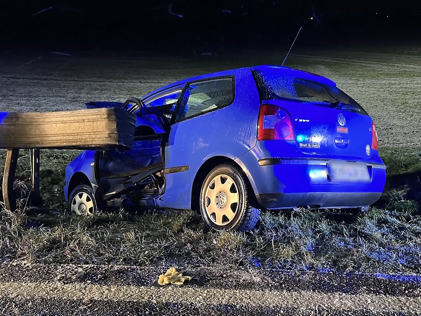 Schwerer Verkehrsunfall bei Gunderslaben