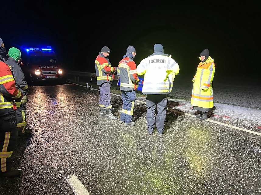 Schwerer Verkehrsunfall bei Gunderslaben