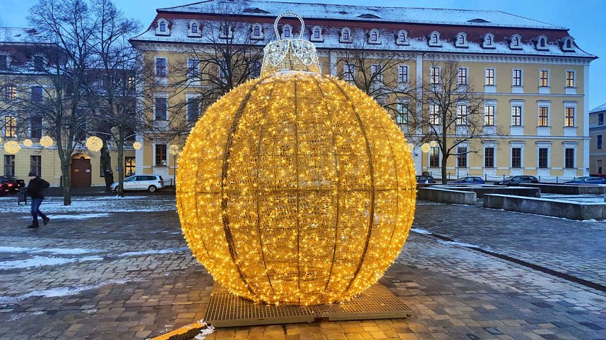 Peter Blei unterwegs in Magdeburg