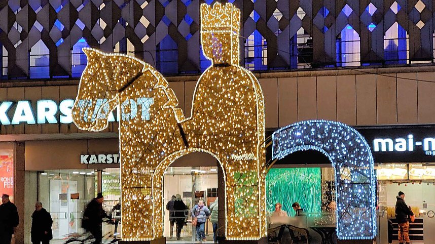 Peter Blei unterwegs in Magdeburg