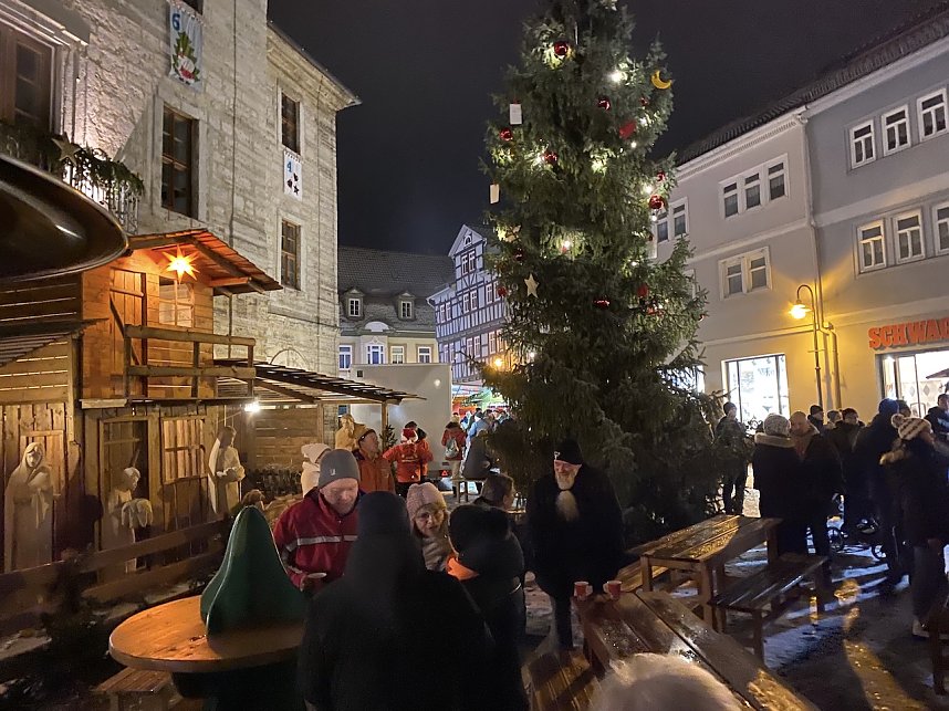 Weihnachtsmarkter&ouml;ffnung in Bad Langensalza