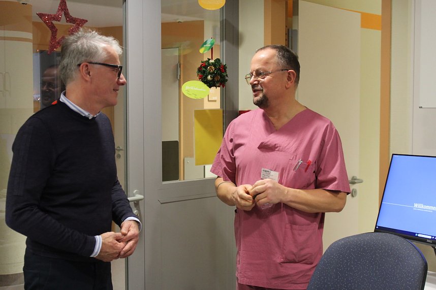 Danksagung im Hufeland Klinikum in Bad Langensalza 