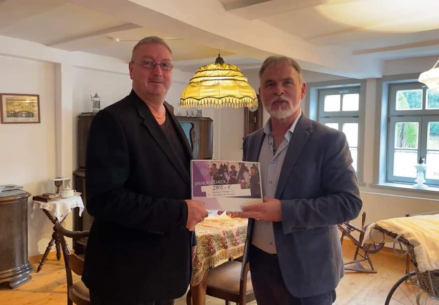 Spendentour mit Landrat Zanker