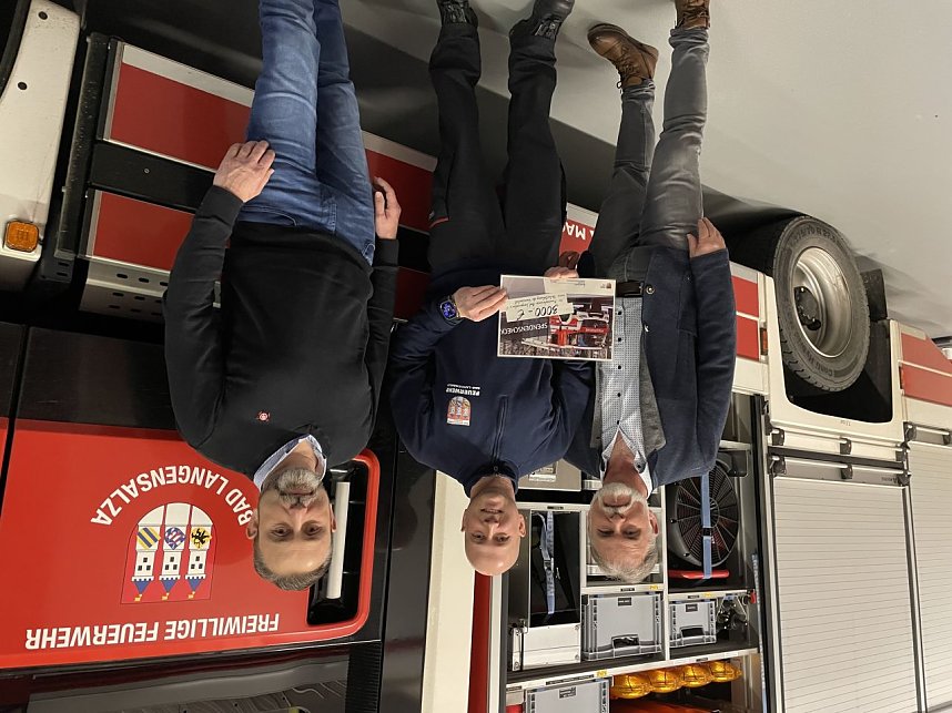 Spendentour mit Landrat Zanker