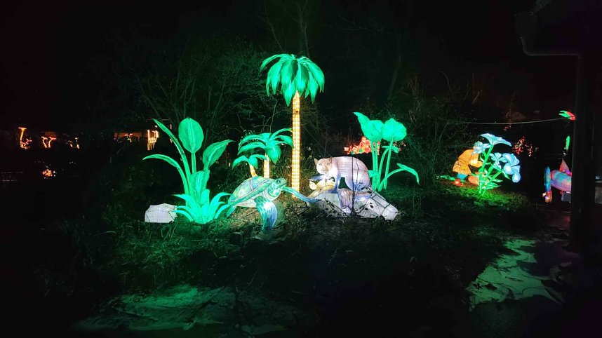 Peter Blei unterwegs in magischen Lichterwelten