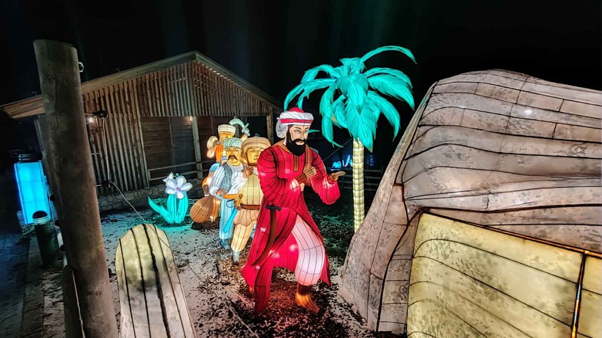 Peter Blei unterwegs in magischen Lichterwelten