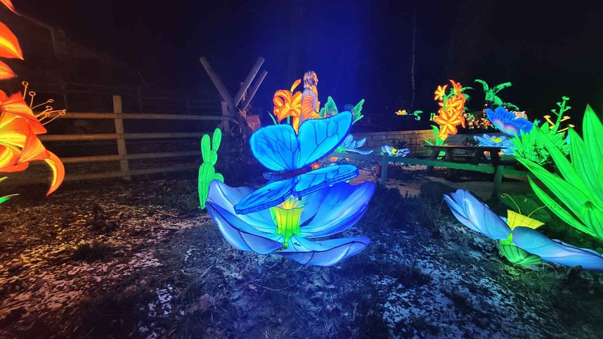 Peter Blei unterwegs in magischen Lichterwelten