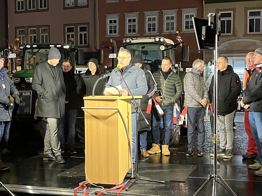 Protestkundgebung auf dem Neumarkt