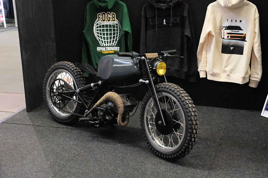 Peter Blei unterwegs auf der Automesse Erfurt