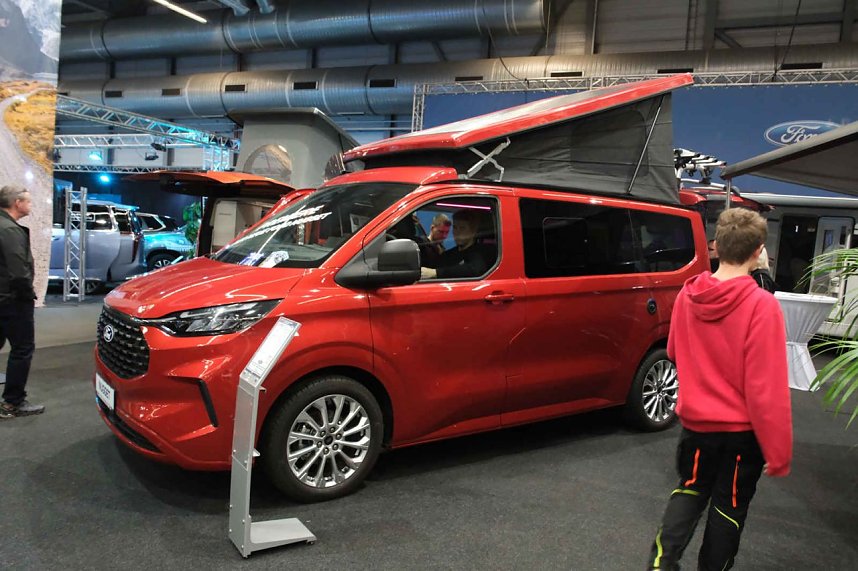 Peter Blei unterwegs auf der Automesse Erfurt