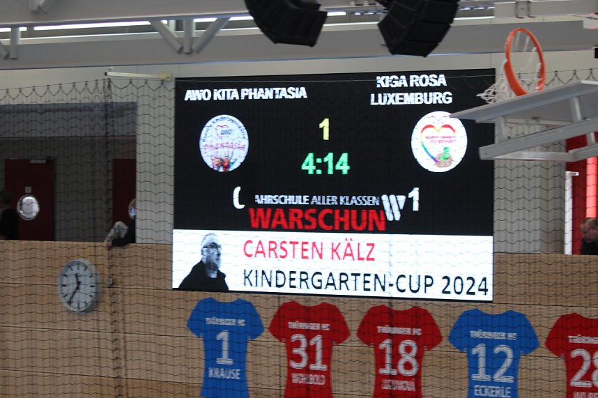 Kindergarten Cup 2024 in der Salzahalle
