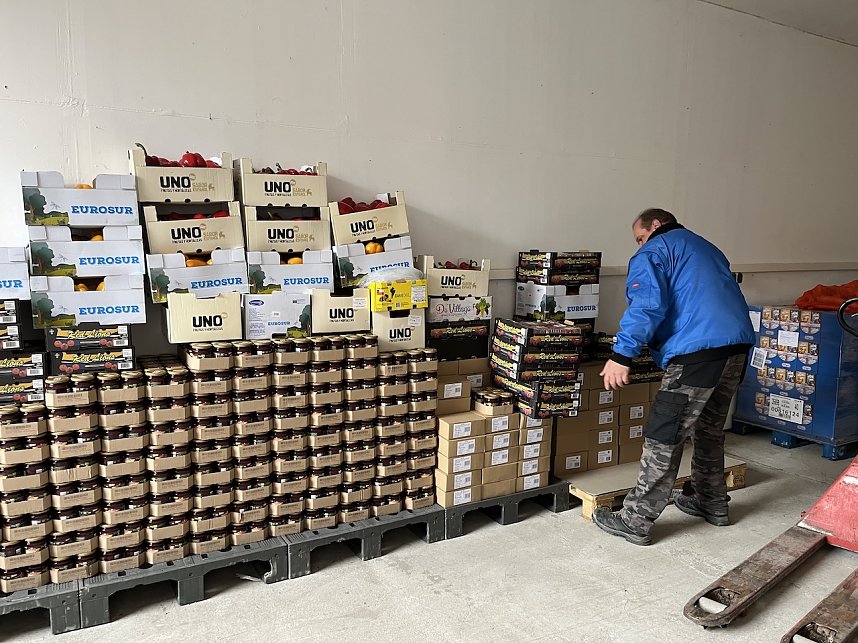 Gro&szlig;e Hilfslieferung f&uuml;r Bad Langensalzaer Tafel